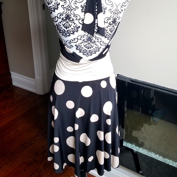 Polka Dot halter dress - Picture 3 of 8